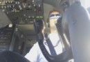 Пилот RyanAir заснял сложную посадку на видео
