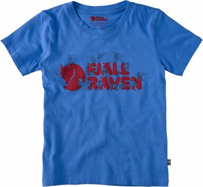 FjallRaven Kids Trek Logo T-Shirt для мальчиков - Увеличить