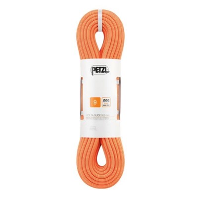динамическая Petzl Volta Guide 9 мм (бухта 30 м) оранжевый 30M - Увеличить