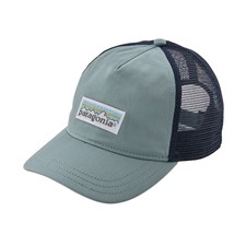 Patagonia Pastel P-6 Label Layback Trucker Hat женская серый ONE*