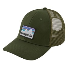 Patagonia Shop Sticker Patch Lopro Trucker Hat темно-зеленый ONE*