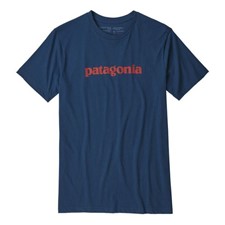 Patagonia Text Logo Organic T-Shirt