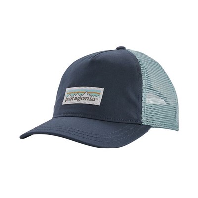 Patagonia Pastel P-6 Label Layback Trucker Hat женская темно-синий ONE - Увеличить