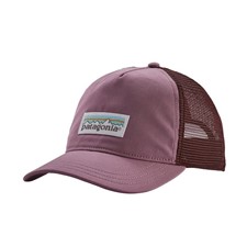 Patagonia Pastel P-6 Label Layback Trucker Hat женская фиолетовый ONE