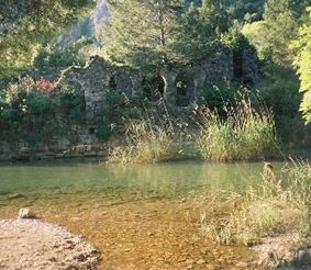 Руины древнего города Олимпос
