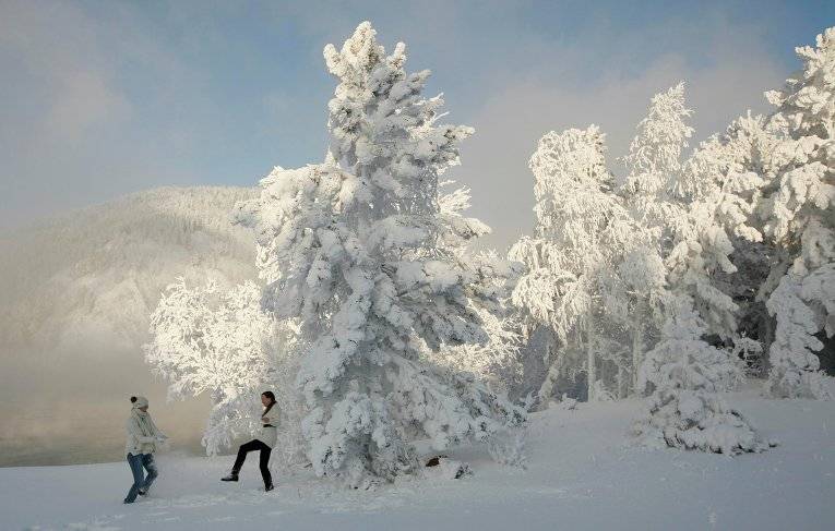 Зимний отдых в Красноярске