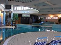 Краньска гора. Аква-центр отеля Larix 4* 350 кв.м. Здесь же 3 бани, тренажеры, казино.