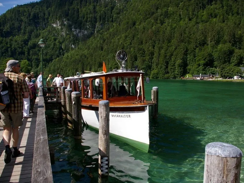 Берхте-cказочное Королевское озеро Königssee.