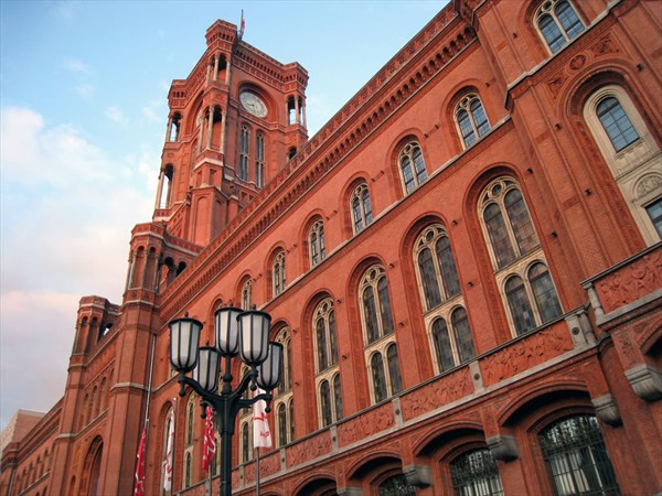 Rotes Rathaus Berlin. 