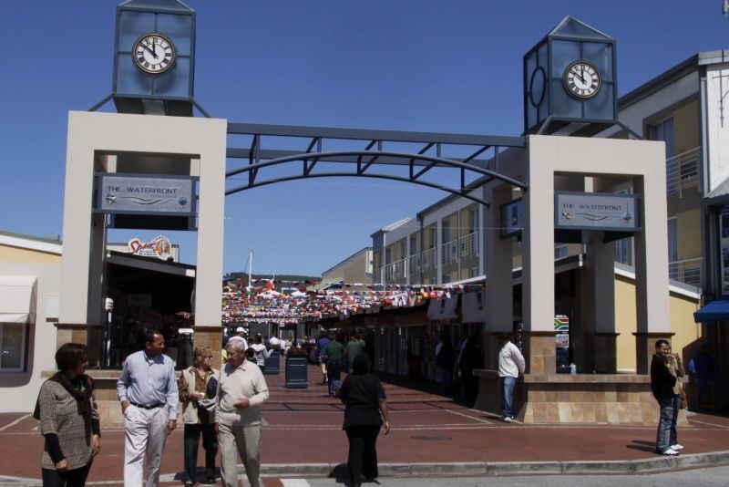 Вход в The Waterfront, Knysna