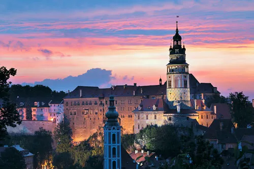 Чешский Крумлов (чеш. Český Krumlov) – город