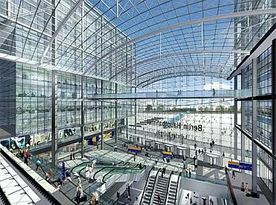 Достопримечательности Берлина. Главный вокзал (Hauptbahnhof)