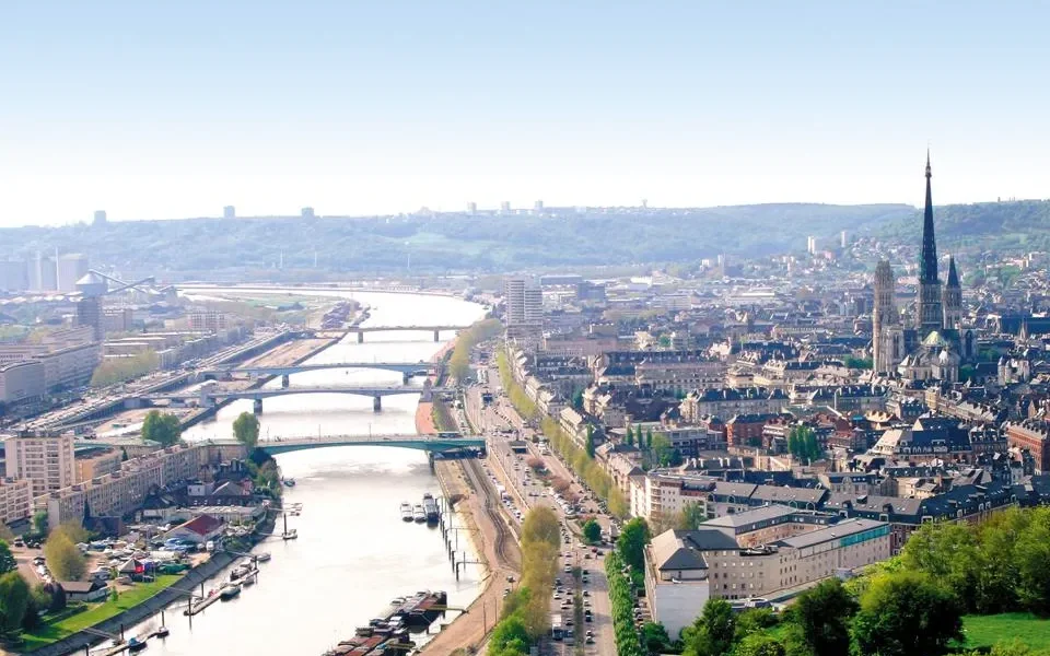 Французский город Руан