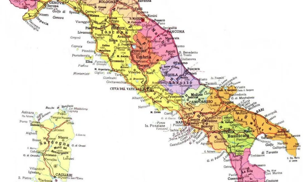 Погода в Италии в июне месяце