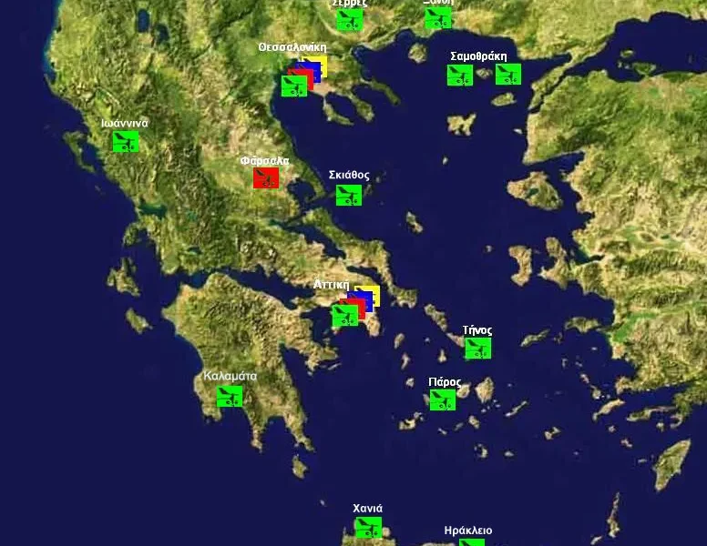 Погода в Греции в октябре