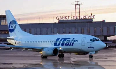 Боинг UTair аварийно сел в Пулково