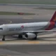 Самолет Asiana Airlines выкатился за пределы полосы