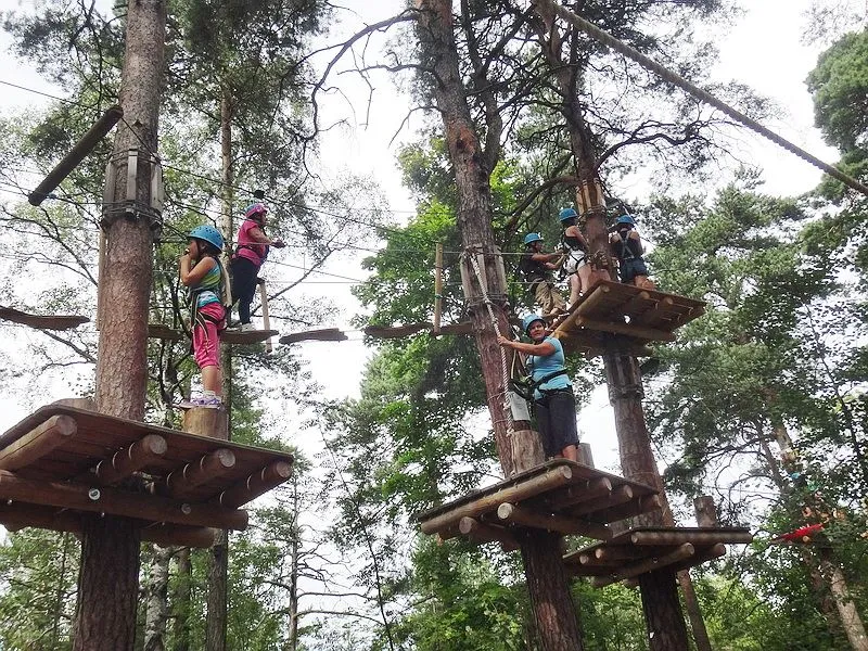 Верёвочный ПАРК ПРИКЛЮЧЕНИЙ KORKEE (Adventure Park Korkee) в Хельсинки