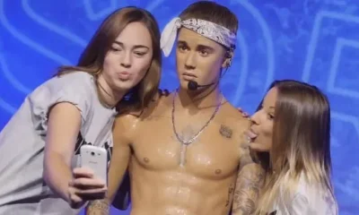 Полуобнаженный Джастин Бибер появился в музее мадам Тюссо