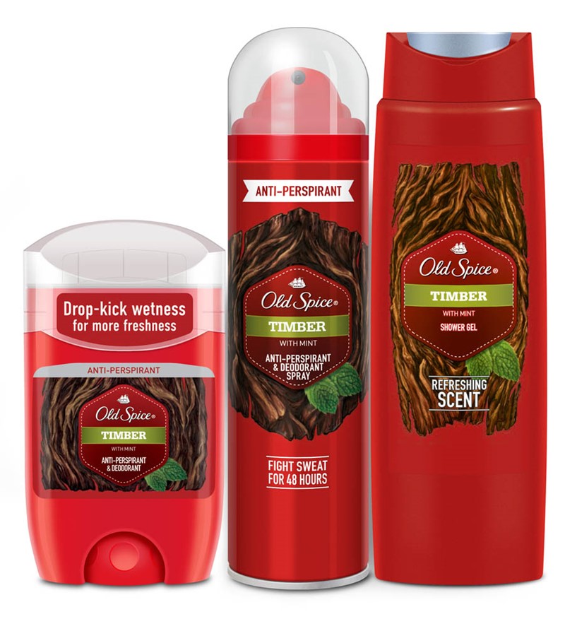 Новая коллекция Timber от Old Spice. Свежесть - улет