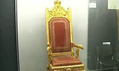 Отреставрированный Морской трон Екатерины II покажут коллегии флотских музеев в Петербурге
