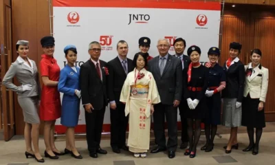 В Москве прошла праздничная церемония по случаю 50-летия установления воздушного сообщения Москва-Токио