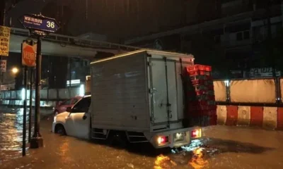 Ночной ливень затопил улицы Бангкока