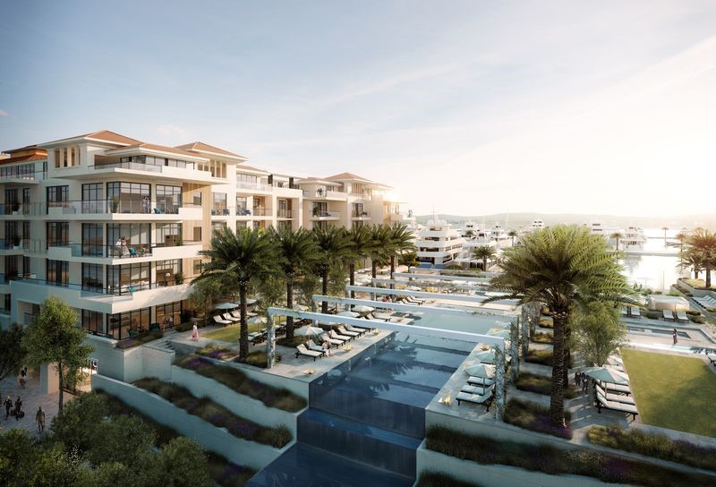 Открытие Regent Pool Club Residences главное событие лета в Porto Montenegro