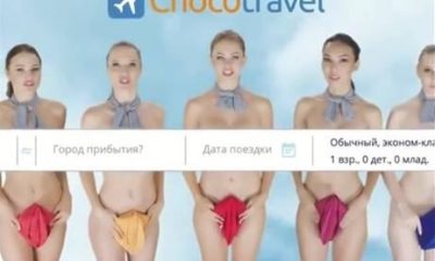 Голые стюардессы компании Chokotravel взорвали интернет. Видео