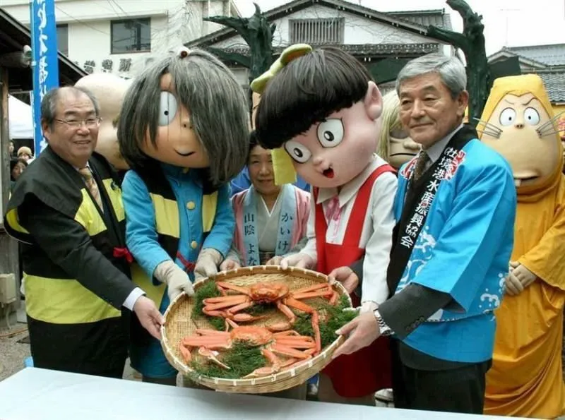 Фестиваль морепродуктов в Тоттори (Япония)