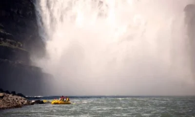 Экстремальный туризм. Канада. Сплав по Южный Наханни. Видео