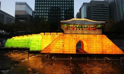 Фестиваль фонарей в Сеуле