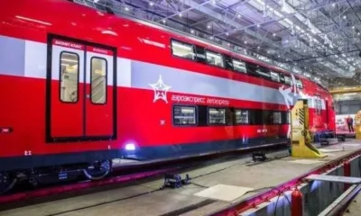 Двухэтажные аэроэкспрессы запустят до аэропорта  «Домодедово» с 22 ноября