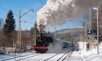 Старинный поезд начинает курсировать по юго-западу Германии