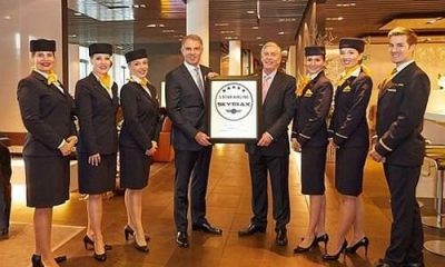 Lufthansa первой среди европейских авиакомпаний получила пять звезд Skytrax