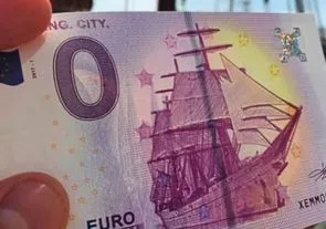 Купюру номиналом ноль евро выпустили в Германии