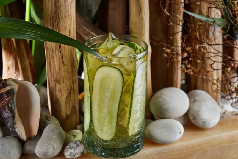 Огуречное лето 2018 — Огуречно-имбирный лимонад