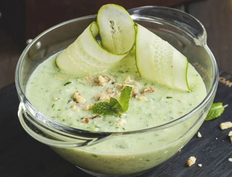 Огуречное лето 2018 — Холодный огуречно-йогуртовый суп