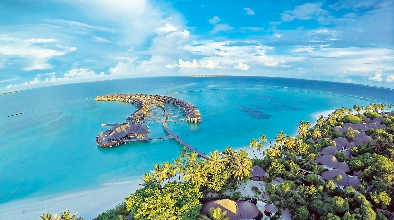 По экватору в The Sun Siyam Iru Fushi Maldives