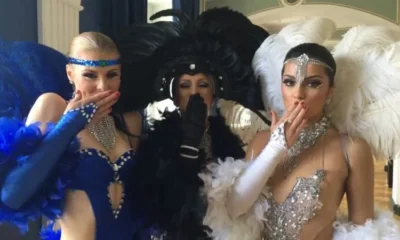 Гламурный вечер в кабаре в Эстонии