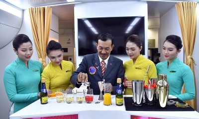 Попробуйте Вьетнам на вкус с одним из фирменных напитков Vietnam Airlines