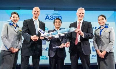 Авиакомпания All Nippon Airways получила первый самолет А380