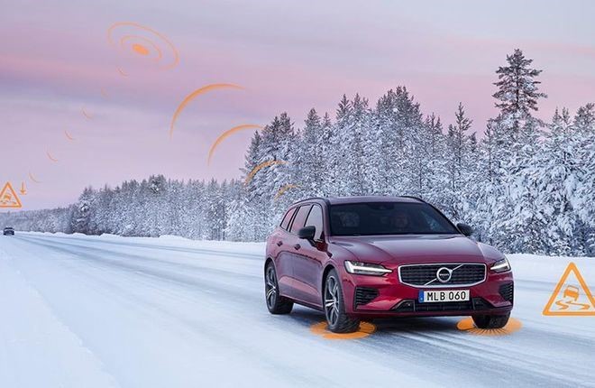 Автомобили Volvo смогут «общаться» между собой