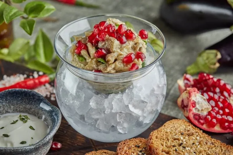 Постное и Вкусное — Икра из баклажанов с тостами