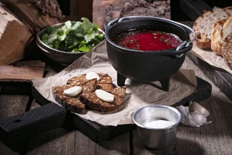 Постное и Вкусное — Борщ с фасолью