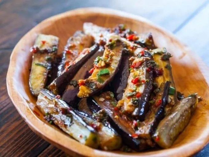 Баклажаны по-карибски