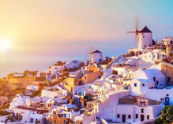 Санторини - момент вне времени