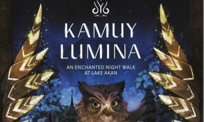 Иллюминация Kamuy Lumina на озере Акан