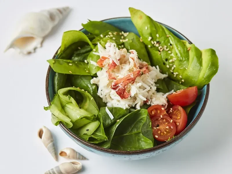 Боул с крабом от шеф-повара ресторана «Не путай берега»