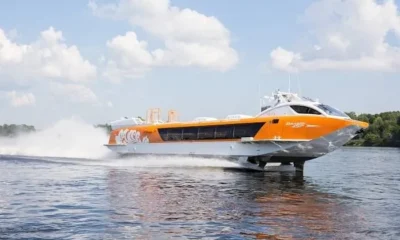 В Нижегородской области запустили судно на подводных крыльях «Валдай 45Р»